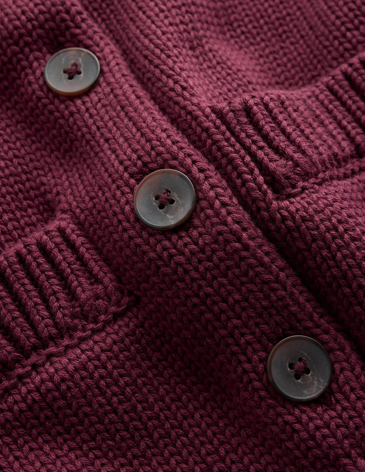 Gilet en coton épais – Bannière marron