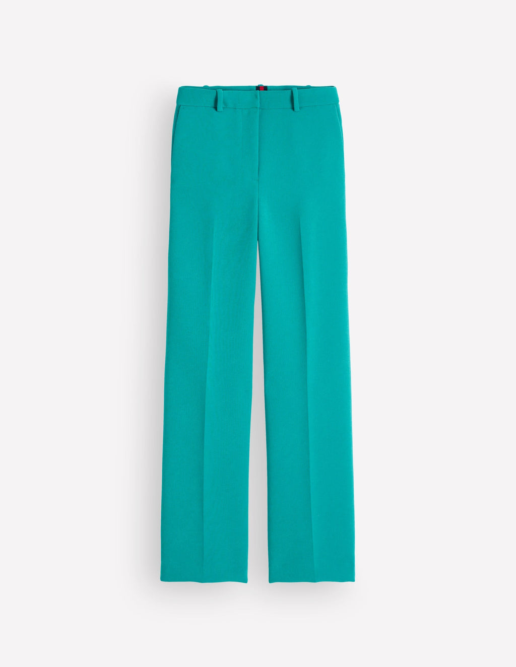 Pantalon ajusté-Bleu glacé