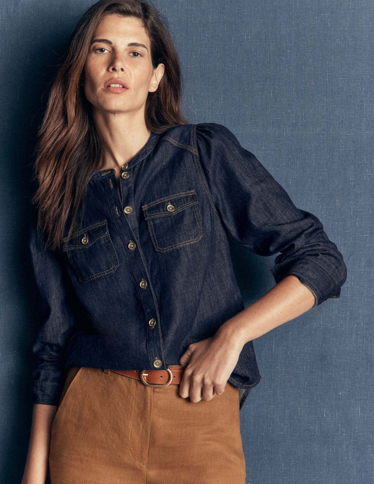 Chemise en jean - Indigo foncé