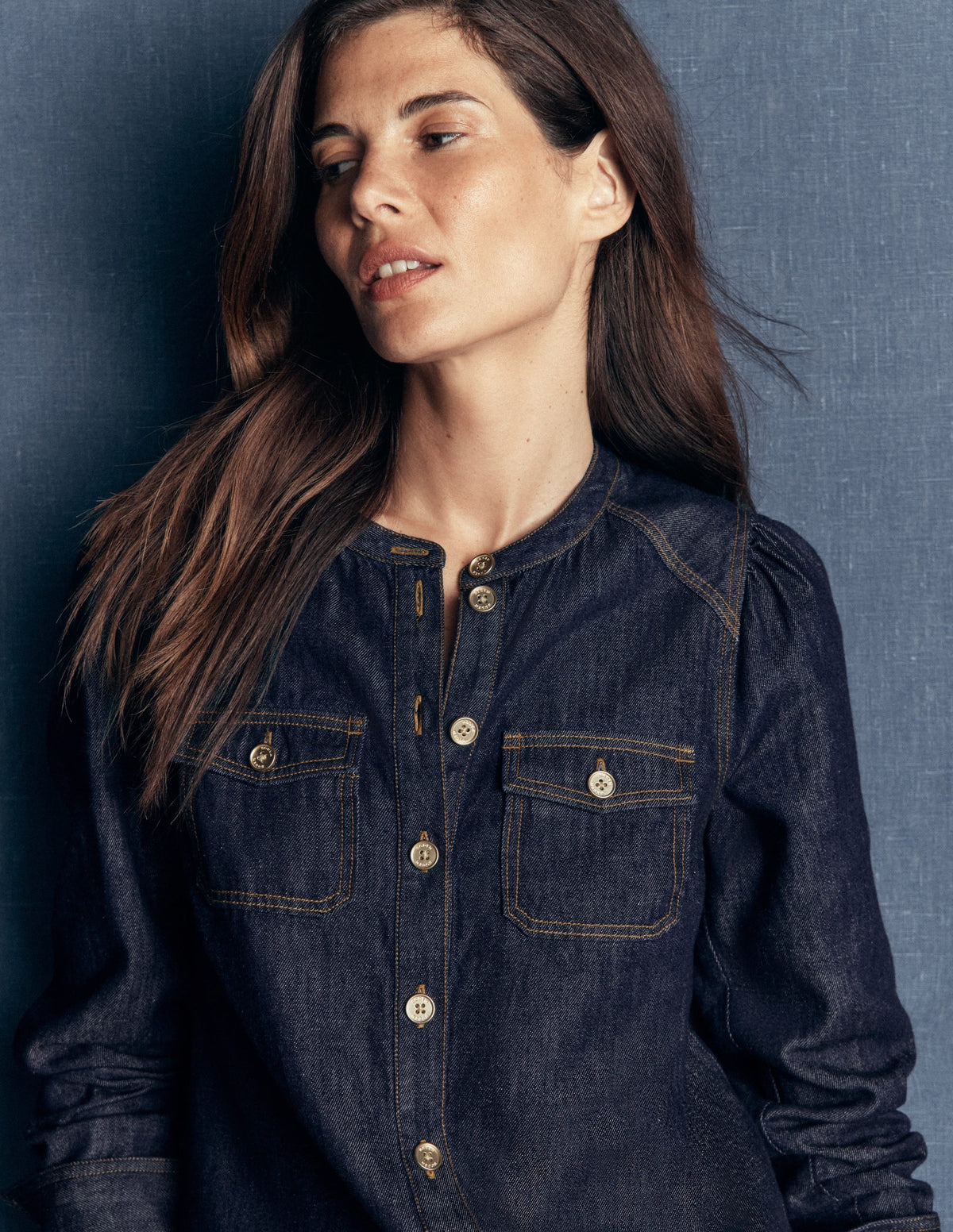 Chemise en jean - Indigo foncé