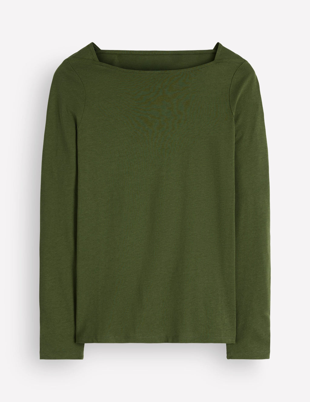 Haut à encolure carrée Supersoft - Vert Brunswick