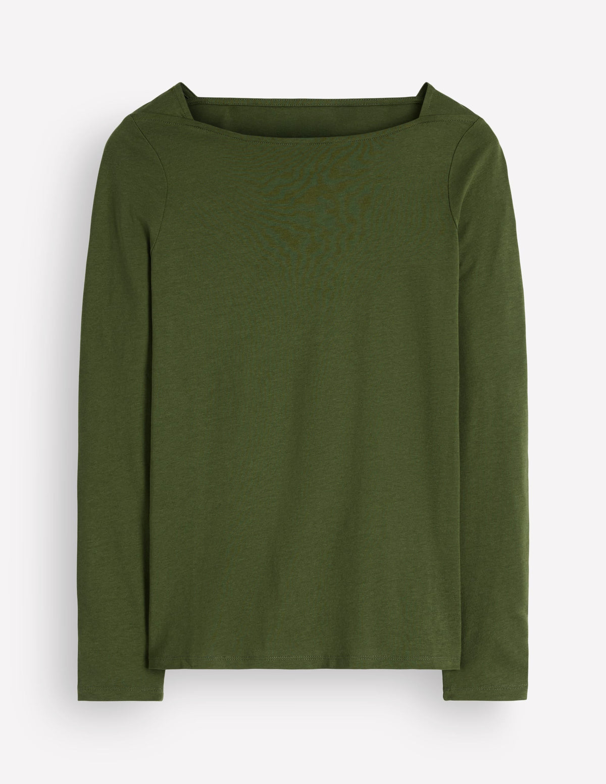 Haut à encolure carrée Supersoft - Vert Brunswick
