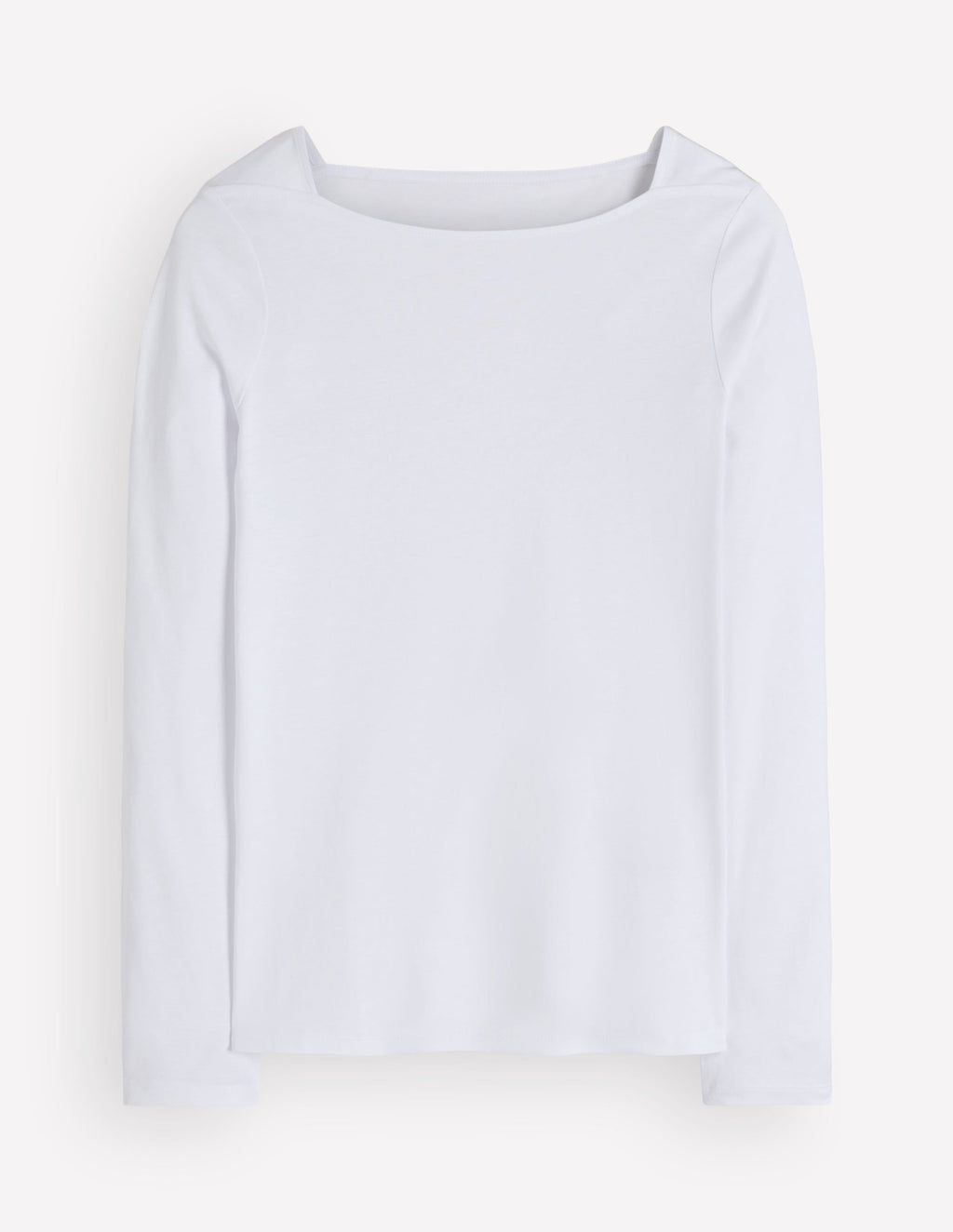 Haut col carré super doux - Blanc