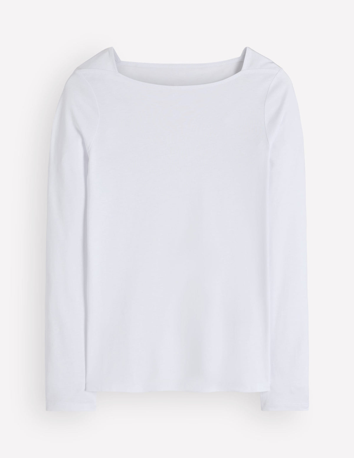 Haut col carré super doux - Blanc